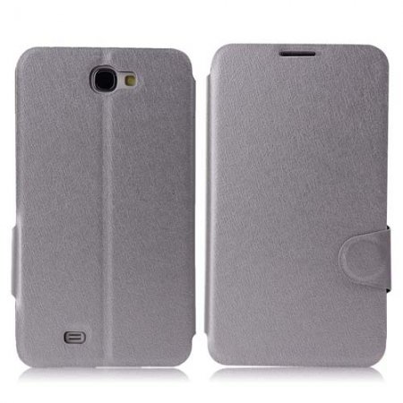 Protective Flip Cover Stand Leather Case for Samsung Note Ⅱ 6 Colors