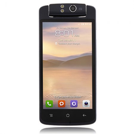 T908 Smartphone 206° Free Rotation Camera Android 4.2 MTK6572W 3G 4.5 Inch- Dark Blue