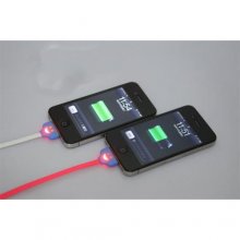 Portable Luminous Smiling Face USB Data Charging Cable for iPhone 4/4S iPad 2/3/4/Mini