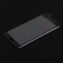 0.2mm Screen Printing Tempered Glass Screen Protector for SAMSUNG S6 Edge Black