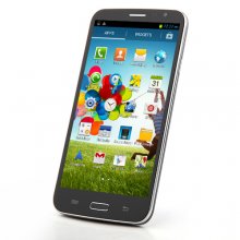 N9600 Smartphone Android 4.2 MTK6589T Quad Core 6.0 Inch 1GB 16GB HD Screen Gesture Sensing- Blue