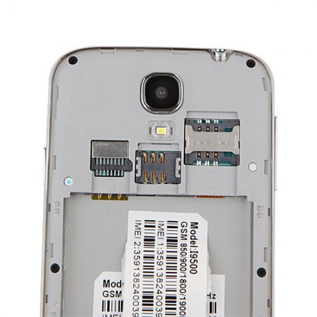 I9500 Smartphone Android 4.2 SC6825 Dual Core 1.2GHz 4.7 Inch WiFi -Black with Gift