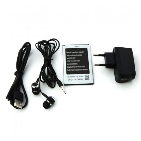 JIAKE JK760 Smartphone Android 4.4 MTK6572W Dual Core 5.0 Inch Smart Wake Black