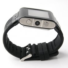 W838 Watch Phone Quad Band Single SIM Card Java Camera Bluetooth FM 1.4 Inch Touch Screen 2GB
