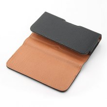 Magnetic Closure Protective Leather Case Cover for Samsung i9082 Black