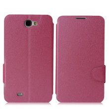 Protective Flip Cover Stand Leather Case for Samsung Note Ⅱ 6 Colors