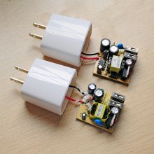 Dual USB 2.1A 10W AC Travel Wall Charger for iPhone iPad Smartphone White