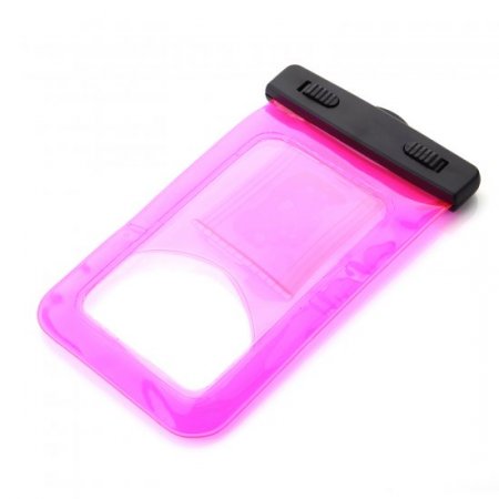Durable Sealed Waterproof Phone Bag Underwater Back Cover Case Rose