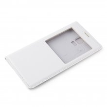 Protective Flip Cover Case for Samsung GALAXY S5 Smartphone White