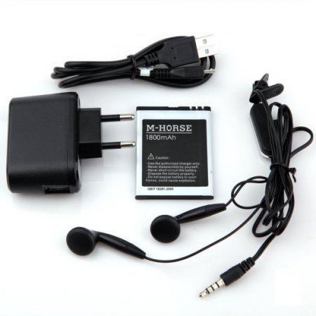 Brand New M-HORSE S4 mini Smartphone Android 2.3 SC6820 4.0 Inch WIFI FM - White