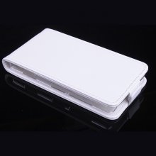 Leather Flip Cover Case Stand Nokia Lumia 820 Smartphone White