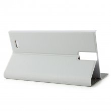 Original Protective Flip Case for Elephone P2000 Smartphone White