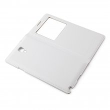 Protective Flip Cover Case for Samsung GALAXY Note 3 Neo Smartphone White
