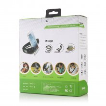 ASD-1004 Bluetooh Speaker PC Stand Speaker Foldable Wearable Bass Mic