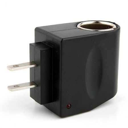 Car Charger Socket AC 90V-240V to DC 12V Switch Power Adapter