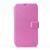 Fashion Flower Show Leather Stand Case Cover for MEIZU MX3 Smartphone Rose