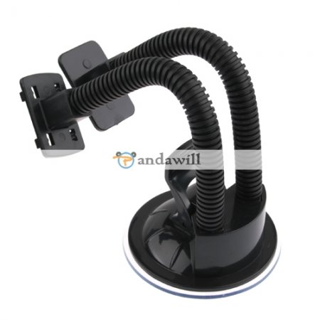 2 in 1 Adjustable Holder Car Windshield Sucker Mount for Cell Phone PDA MP4/MP3