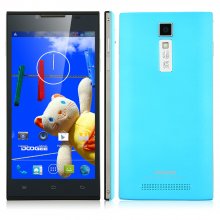 DOOGEE TURBO DG2014 Smartphone MTK6582 Quad Core 5.0 Inch IPS OGS Screen 3G Blue