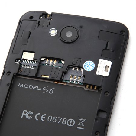 Used Star S6 Smartphone Android 4.2 MTK6589T 5.0 Inch HD OGS Screen OTG 3G- Black