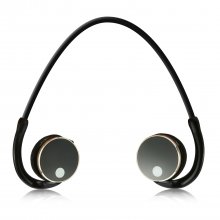 MeGoo2 Wireless Bluetooth Earclip Headphones with Handsfree Calling MP3 Pedometer Black