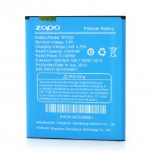 ZOPO ZP320 Smartphone 4G LTE Android 4.4 MTK6582 5.0 Inch HotKnot Smart Wake White