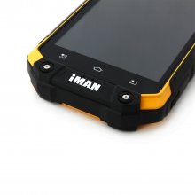 iMAN i6 Walkie Talkie Smartphone IP68 Android 4.4 MTK6592 4.7 Inch 2GB 32GB NFC Yellow