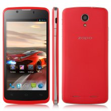 ZOPO ZP590 Smartphone Android 4.4 MTK6582 3G GPS 4.5 Inch QHD Screen- Red