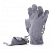 IGlove Touch Screen Gloves with High grade box Unisex Winter Gray
