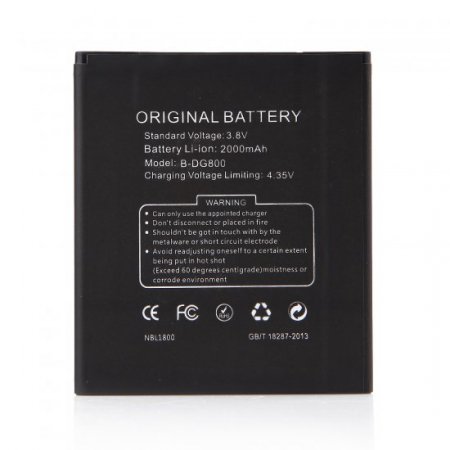 2000mAh Original Battery for DOOGEE VALENCIA DG800 Smartphone