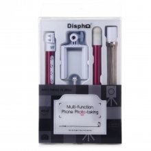 Multi-function Bluetooth Phone Photo-taking Monopod for iPhone Android Phone Rose