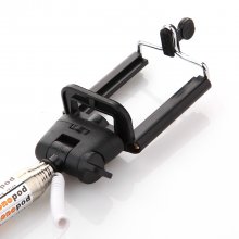 Z07-5 Plus Shutter Cable Self Picture Monopod for iOS and Android Black