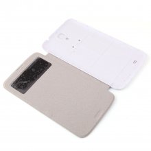 White Protective Case S-View Case + Screen Protector for Flying Mega Smartphone