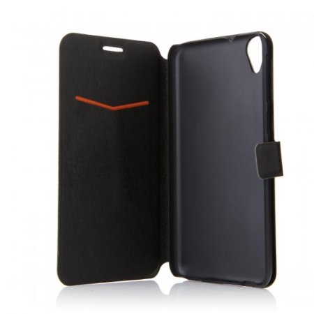 Flip Cover Case Stand for HTC 820 Smartphone Black