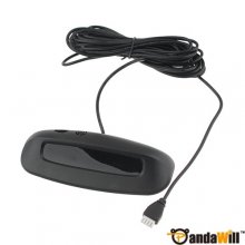 3 Color LED Display Car Parking Reverse Backup Radar 4 Sensor System Silver discount