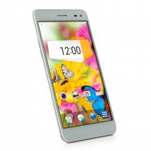 T6S Smartphone Android 4.4 MTK6582 3G NFC Finger Scanner 5.5 Inch HD Screen- White