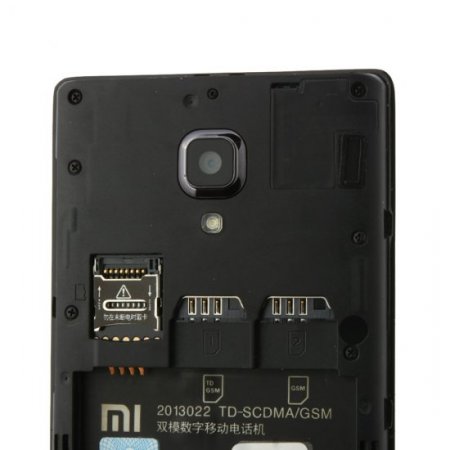 Kimi Red Smartphone Android 4.2 MTK6572W Dual Core 4.7 Inch IPS Screen GPS - Black