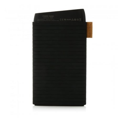 Cager B089 6000mAh Ultra Slim USB Power Bank for Smartphones Tablet PC Black