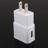 2A USB Power Adapter Travel Adapter USA Plug White