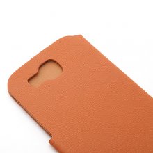 Quality Protective Flip Cover Case with Magnet Closure for Star S4 Smartphone Brown