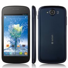 YUSUN W91 Smartphone MTK6577 Android 4.0 Dual Core 3G GPS 4.5 Inch QHD Screen Dark Blue