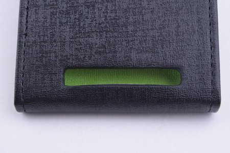 Leather Flip Cover Stand Case for THL T6S & T6 Pro Smartphone Black