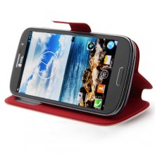 ZeroFire S-View Flip Cover Protective Stand Case for ThL W8S W8 Series Smartphone- White