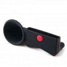 Cute Portable Silicone Horn Stand Amplifier Speaker For Apple iPhone 5