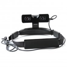 27" Virtual Screen Personal 2D/3D Viewer Headband Video Glasses Cinema 16:9 with AV-In