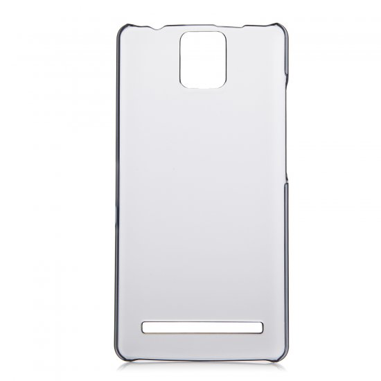 Original Plastic Transparent Protective Back Cover Case for THL 2015 Smartphone Gray