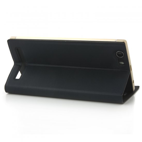 Flip Cover Case Stand for Mlais M9 Smartphone Black