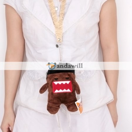 Mobile Pouch Pocket Bag Cartoon Style with Neck Strap