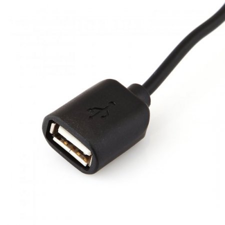 Multifunction OTG Data Change USB Charge Mutual Conductive Cable - Black