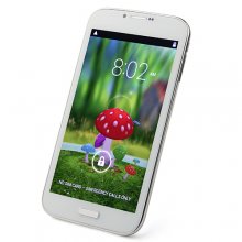 Note3 Smart Phone Android 4.2 MTK6589 Quad Core 1G RAM 6.0 Inch 8.0MP Camera- White