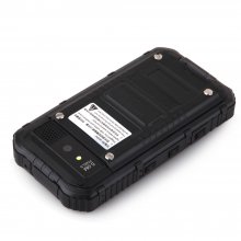 A8 Smartphone IP68 Android 4.2 MTK6572W SOS Power Bank 3000mAh Battery - Black